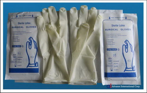 Latex gloves Powder free examination disposable gloves/latex gloves AIC malaysia