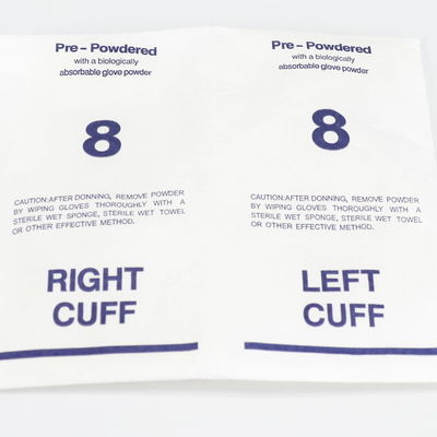 Hospital use powdered latex medical disposable surgical gloves latex powder free gloves