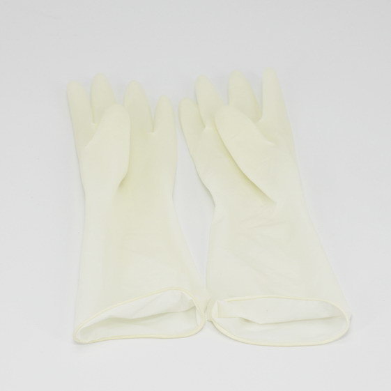 Hospital use powdered latex medical disposable surgical gloves latex powder free gloves